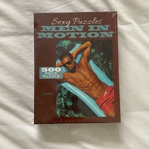 Sexy Puzzles Men In Motion “Easton” 500 Piece Puzzle